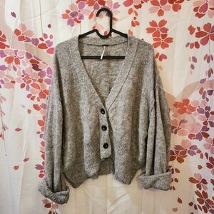 Free people wool cardigan